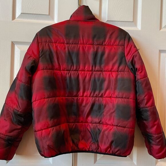BUFFALO PLAID PUFFER JACKET SIZE MEDIUM BY UNIVERSAL THREAD SIZE MEDIUM EUC - Picture 4 of 6
